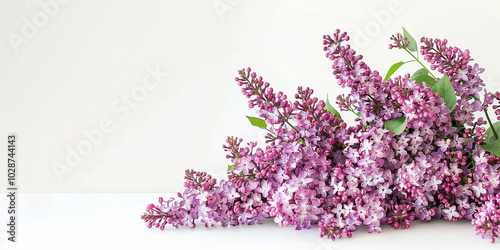 Wallpaper Mural Lilac flowers isolated on white. Close up.Lilac Flowers Isolated on White BackgroundBeautiful Lilac Flowers Isolated on a White Backgroun
 Torontodigital.ca