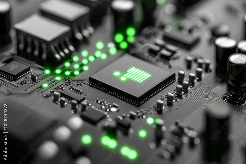 close up of electronic circuit board close up of electronic circuit board