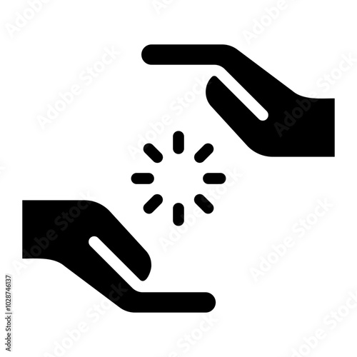 sin glyph icon