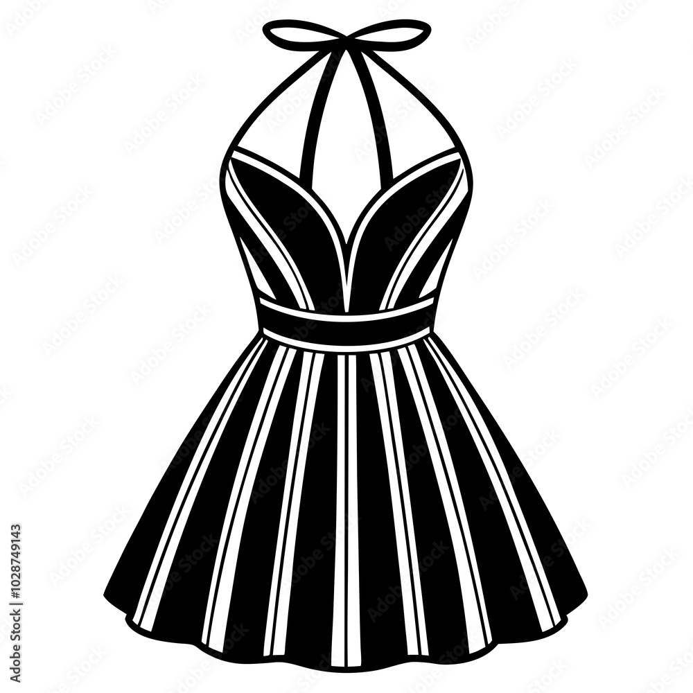 illustration of a dress illustration of a dress