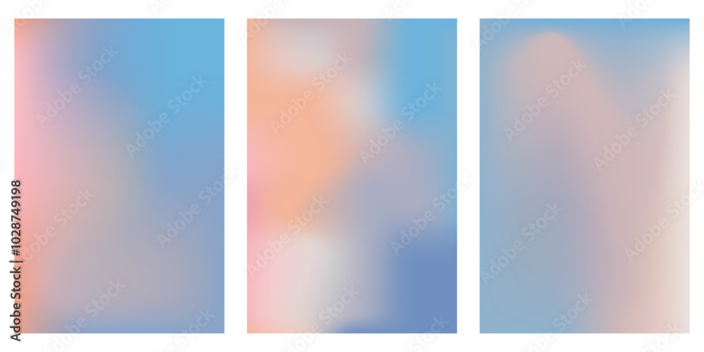 Nude soft sky abstract neutral gradient background. Fluffy cloud vibrant pastel sunset. Blurred light and pale backdrop. Nude soft sky abstract neutral gradient background. Fluffy cloud vibrant pastel sunset. Blurred light and pale backdrop.