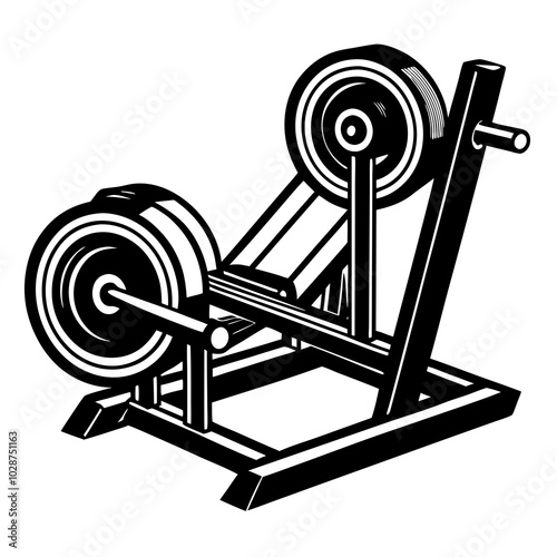 hack squat machine