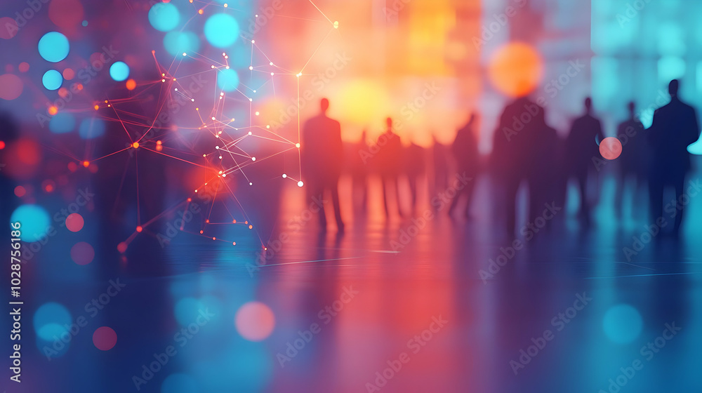 3D Bokeh Team Collaboration Concept in a Modern Office Setting: A Vibrant, Dynamic Background Representing Business Deals and Strategic Planning 3D Bokeh Team Collaboration Concept in a Modern Office Setting: A Vibrant, Dynamic Background Representing Business Deals and Strategic Planning