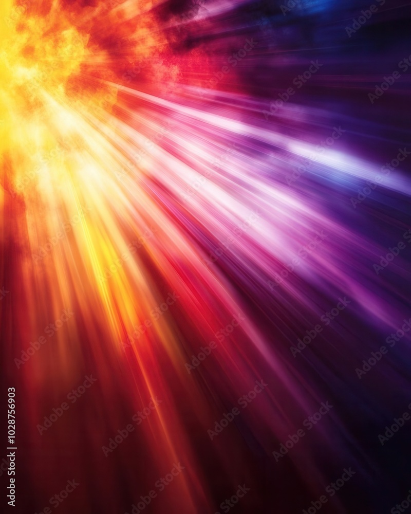 Abstract Colorful Light Rays Background Abstract Colorful Light Rays Background