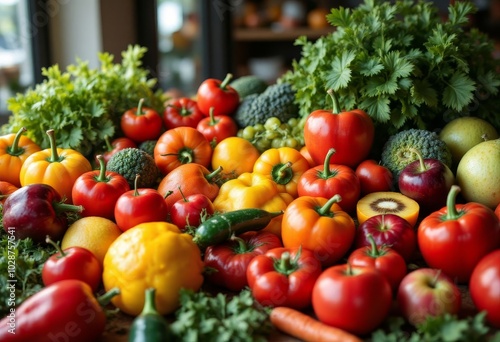 Assortment of Fresh Produce .