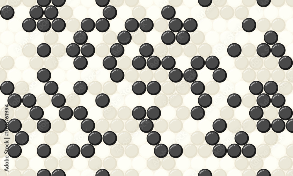 Round dotted pattern with geometric simplicity. Ideal for textile fabrics, wallpaper, or poster prints. Abstract vector design for seamless backgrounds. Round dotted pattern with geometric simplicity. Ideal for textile fabrics, wallpaper, or poster prints. Abstract vector design for seamless backgrounds.