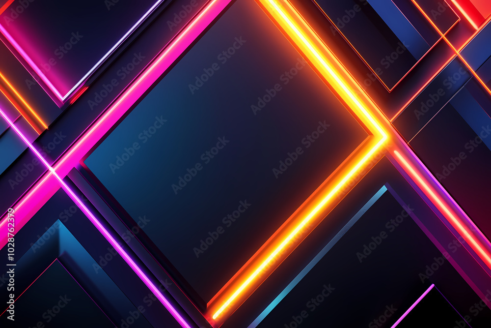 background featuring a sleek combination of neon lights, dark tones, black, and chrome elements. background featuring a sleek combination of neon lights, dark tones, black, and chrome elements.