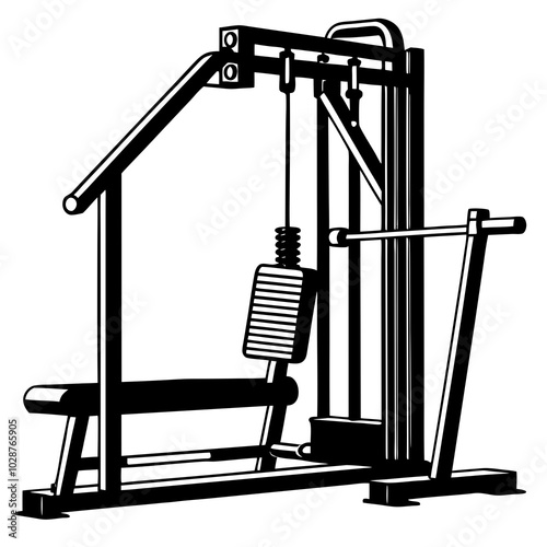 lat pulldown machine