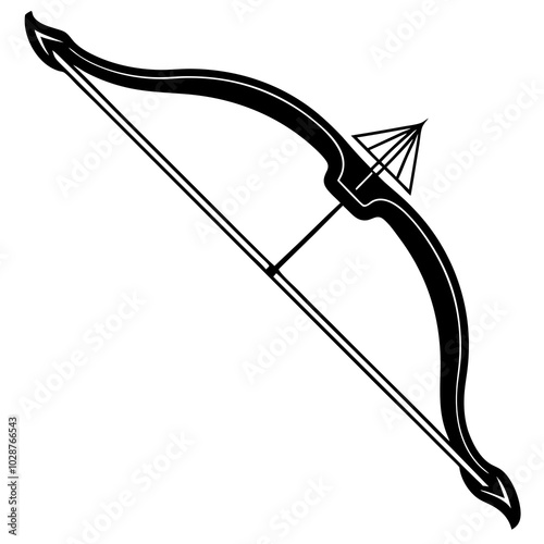 longbow on white