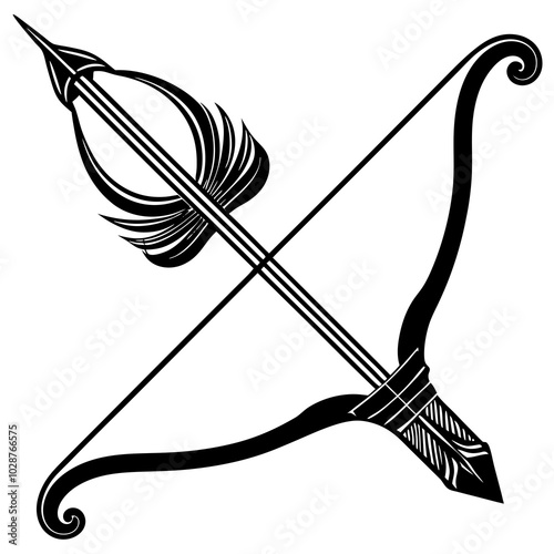 longbow on white
