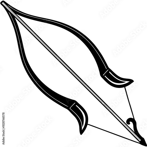 longbow on white