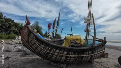 boat on the beach