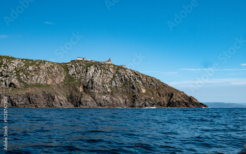 The end of the World: The Finisterre lighthouse in Spain