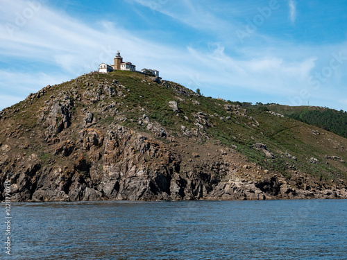 The end of the World: The Finisterre lighthouse in Spain photo