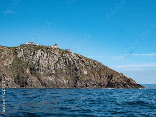 The end of the World: The Finisterre lighthouse in Spain