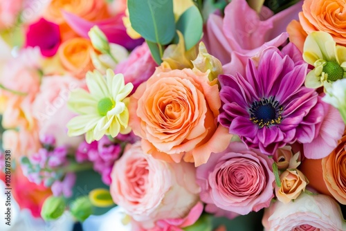 Tons of all the flowers, vivid color mood of romantic, sweet , elegant.