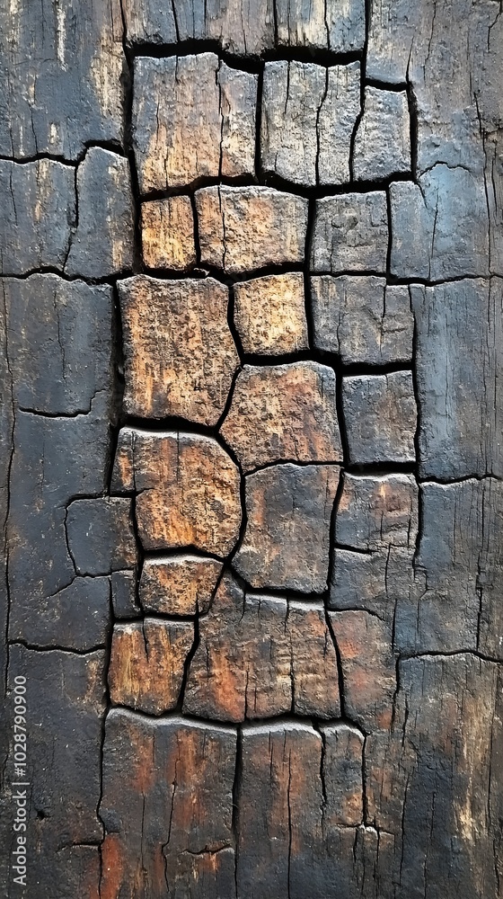 Rough wood: the beauty of the natural grain A close-up of unpolished wood with pronounced grains, cracks and the unique patina of time. Rough wood: the beauty of the natural grain A close-up of unpolished wood with pronounced grains, cracks and the unique patina of time.