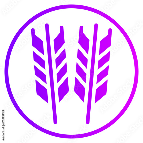hebrew gradient icon