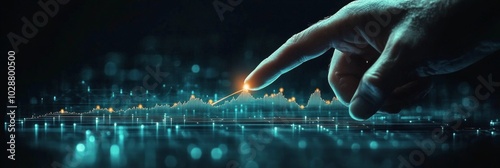 Exploring data through touch: a finger interacting with digital graphs and pa...