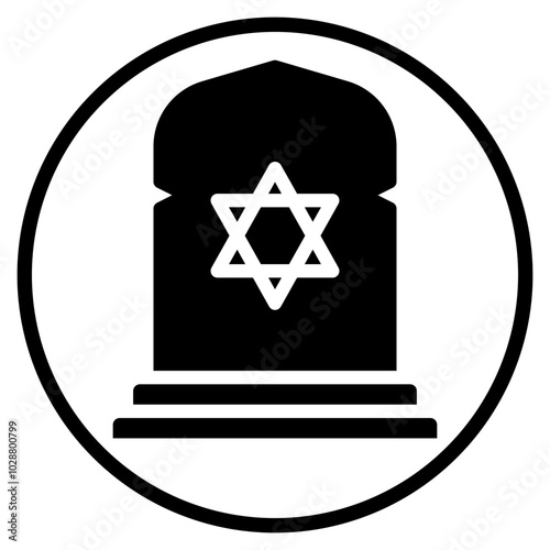grave glyph icon