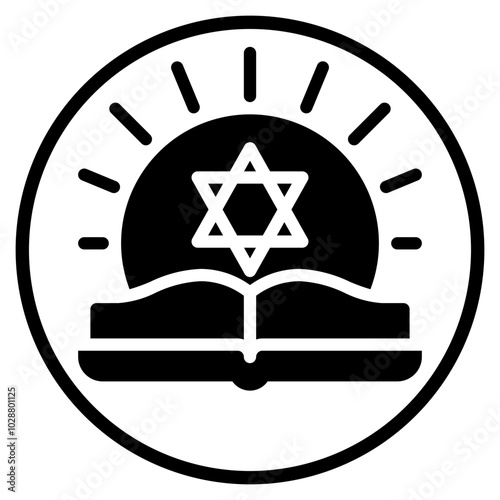 torah glyph icon
