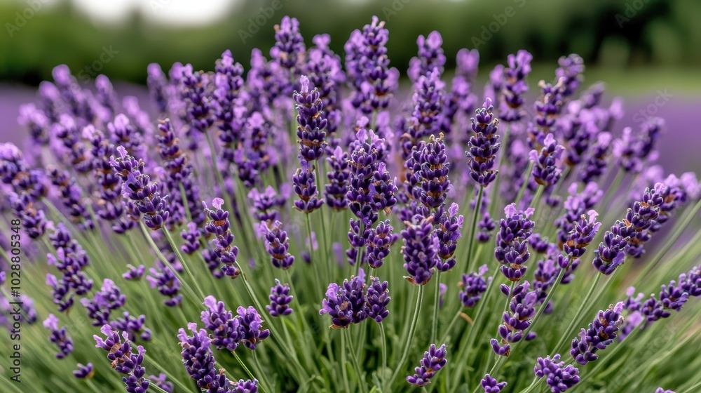 Obraz premium Lavender Field in Bloom