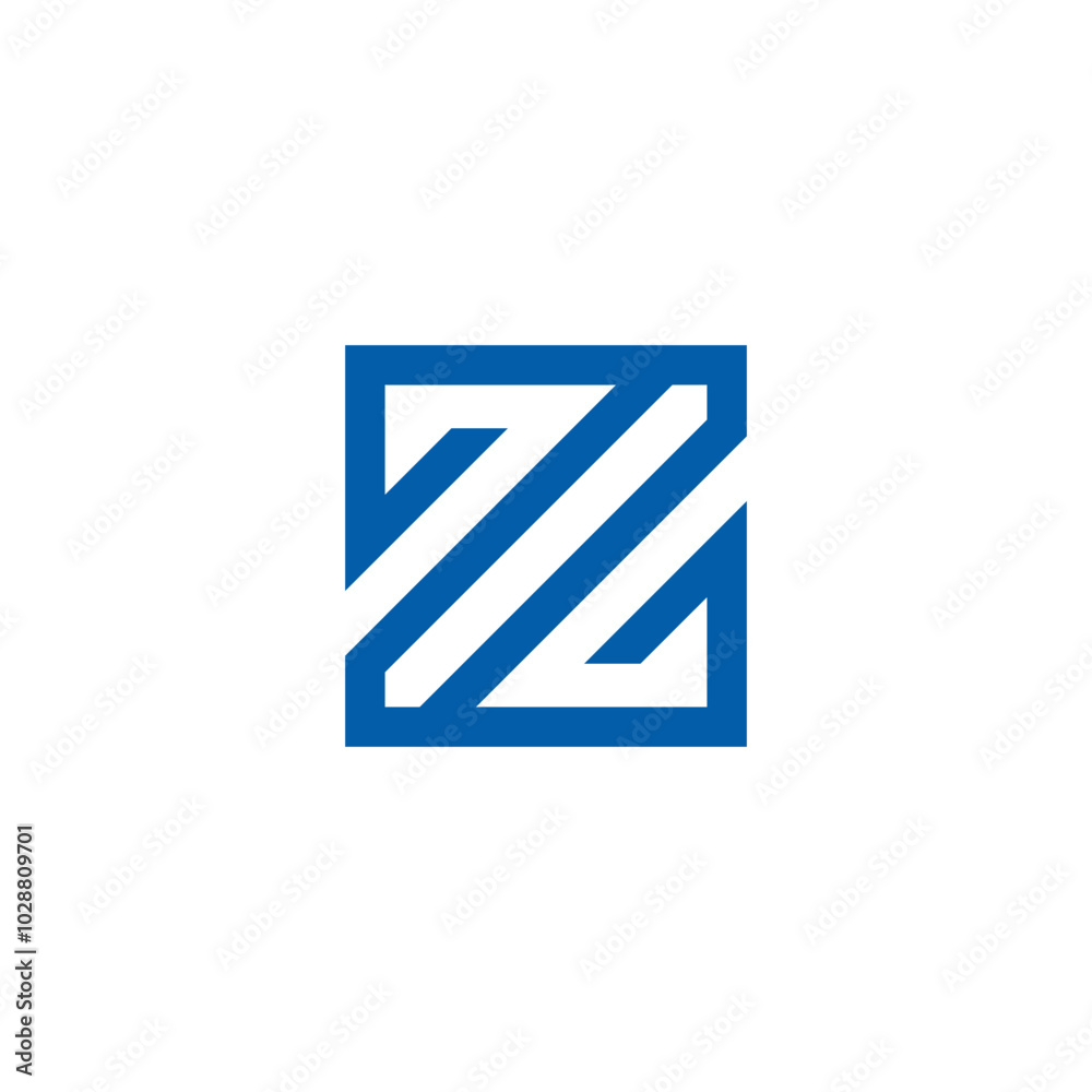 Letter Z Square Logo design vector template Letter Z Square Logo design vector template