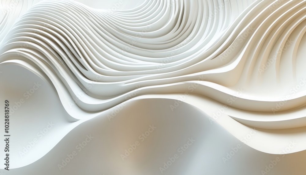 Obraz premium Decorative abstract lines form a textured wallpaper background with flowing patterns