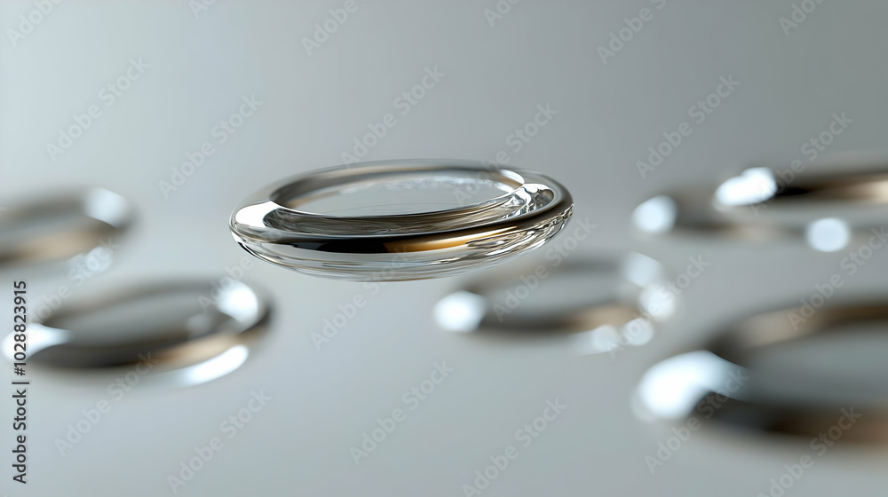 3D Icon of Floating Transparent Coins on Plain White Background - Modern Wealth and Financial Transparency Concept with Ample Copy Space 3D Icon of Floating Transparent Coins on Plain White Background - Modern Wealth and Financial Transparency Concept with Ample Copy Space