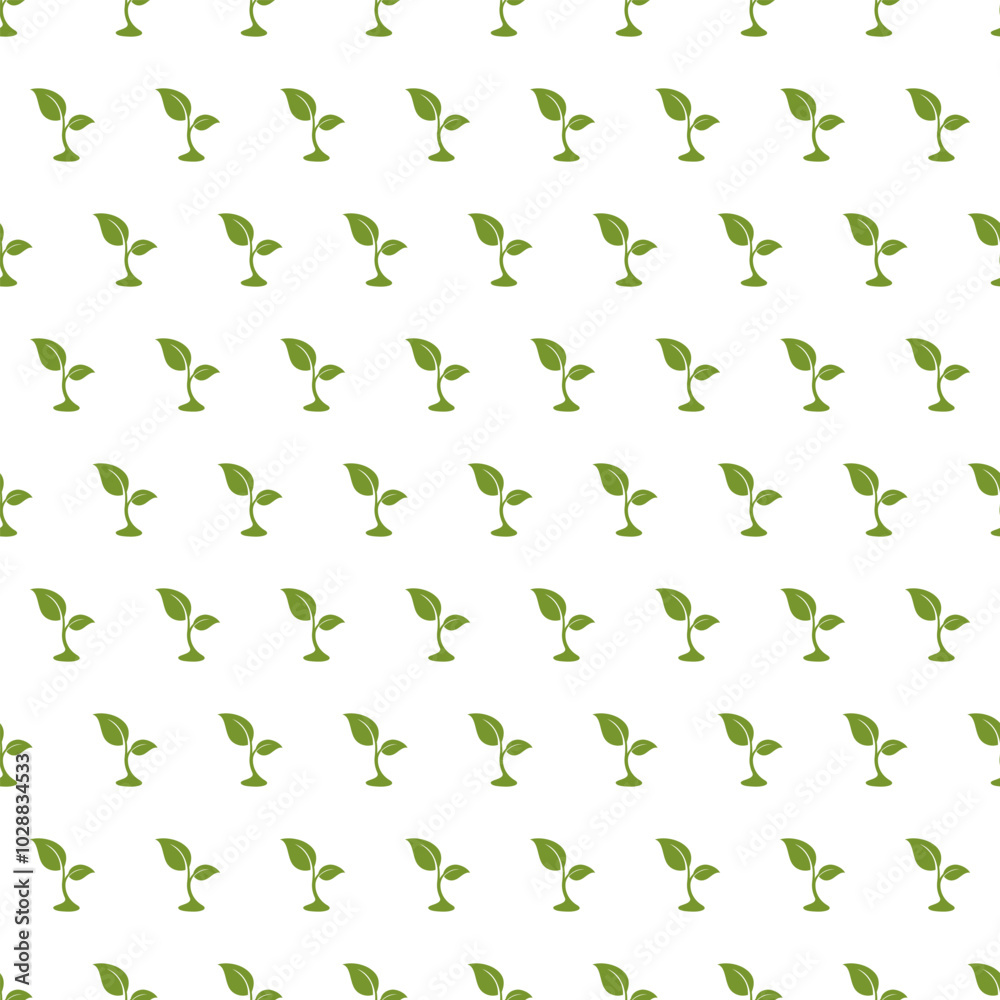 seamless pattern green leaves for background, wallpaper or packaging wrap seamless pattern green leaves for background, wallpaper or packaging wrap