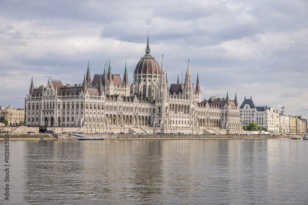Fototapeta premium Hungarian Parliament Building, Budapest, Hungary