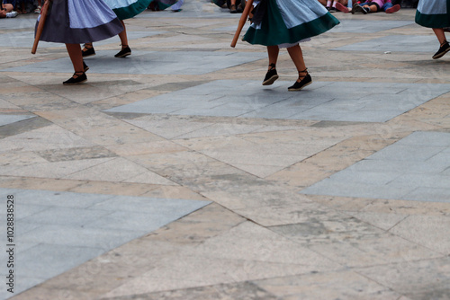 Basque folk dance show