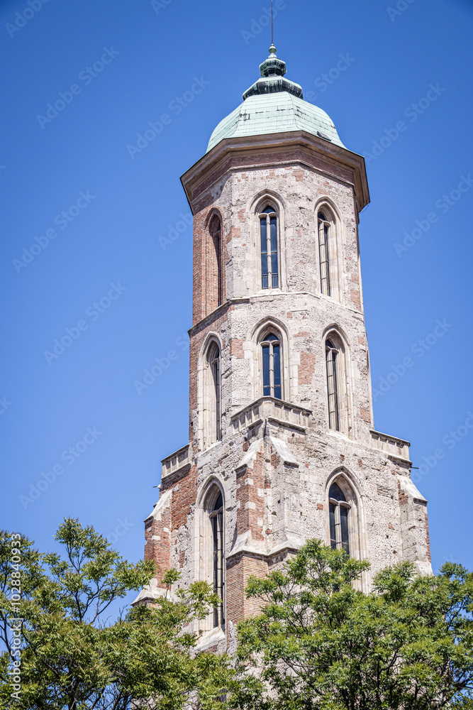 Tower of the Church of Saint Mary Magdalene / Buda Tower, Budapest, Hungary