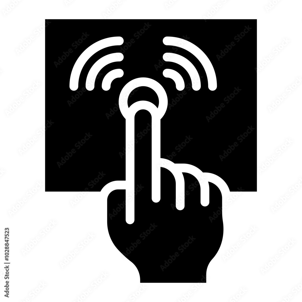 Touch Controller icon vector image. Can be used for Augmented Reality. Touch Controller icon vector image. Can be used for Augmented Reality.