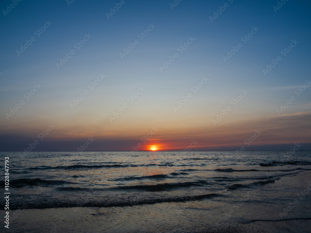 Landscape horizon viewpoint panorama summer season shore seabeach nobody wind wave cool holiday look calm big sunset sky twilight evening day time nature tropical coast beautiful ocean water travel Landscape horizon viewpoint panorama summer season shore seabeach nobody wind wave cool holiday look calm big sunset sky twilight evening day time nature tropical coast beautiful ocean water travel