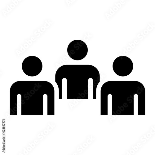 Subscribers icon vector image. Can be used for Live Streaming.