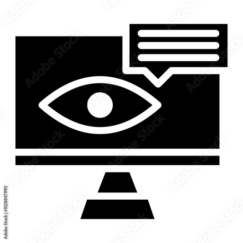 Lurkers icon vector image. Can be used for Live Streaming.