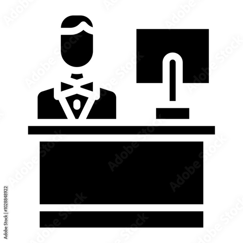 Lobby icon vector image. Can be used for Politics.