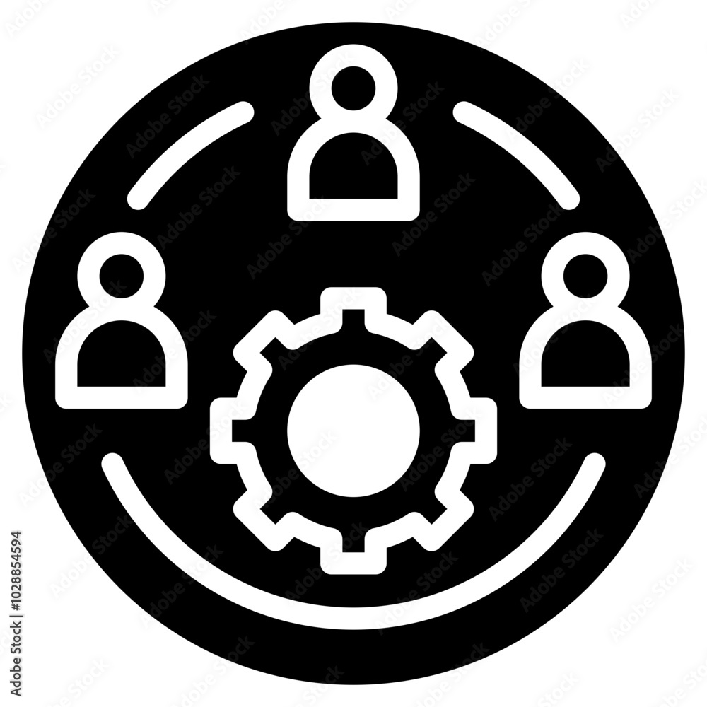 Stakeholder Engagement icon vector image. Can be used for Business Performance. Stakeholder Engagement icon vector image. Can be used for Business Performance.