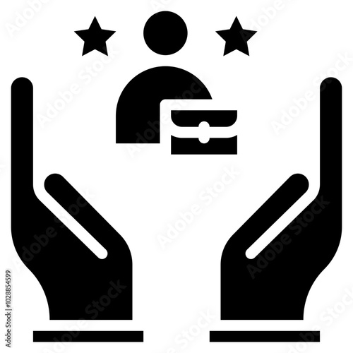 Succession Planning icon vector image. Can be used for Business Performance.
