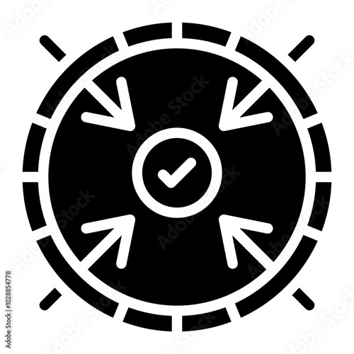 Action icon vector image. Can be used for Action Plan.