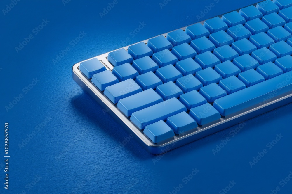 Computer keyboard, technology concept.