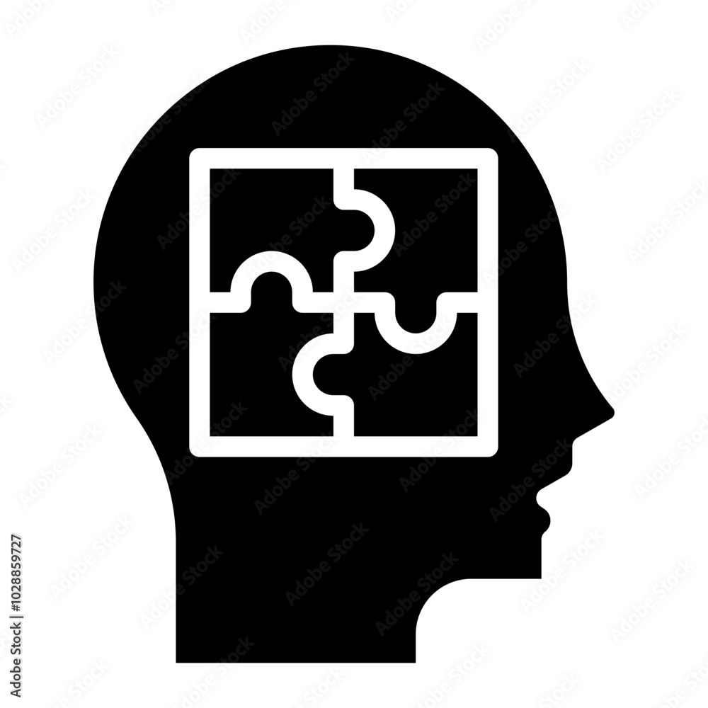Memory Care icon vector image. Can be used for Elderly Care. Memory Care icon vector image. Can be used for Elderly Care.