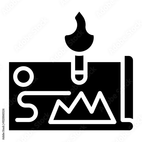 Fantasy Adventure icon vector image. Can be used for Movie Genres.