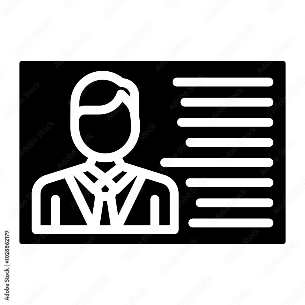 Business Card icon vector image. Can be used for Job Fair. Business Card icon vector image. Can be used for Job Fair.