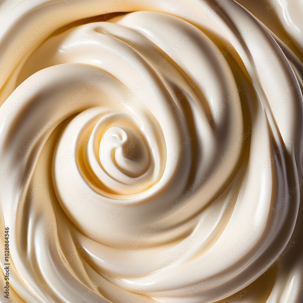 Smooth Creamy Swirled Texture Smooth Creamy Swirled Texture