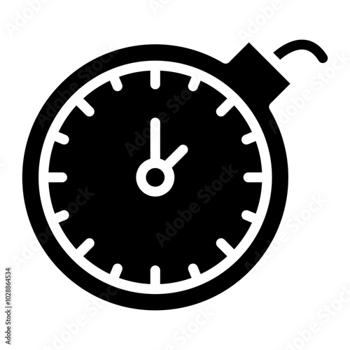 Deadline icon vector image. Can be used for Business Meeting.