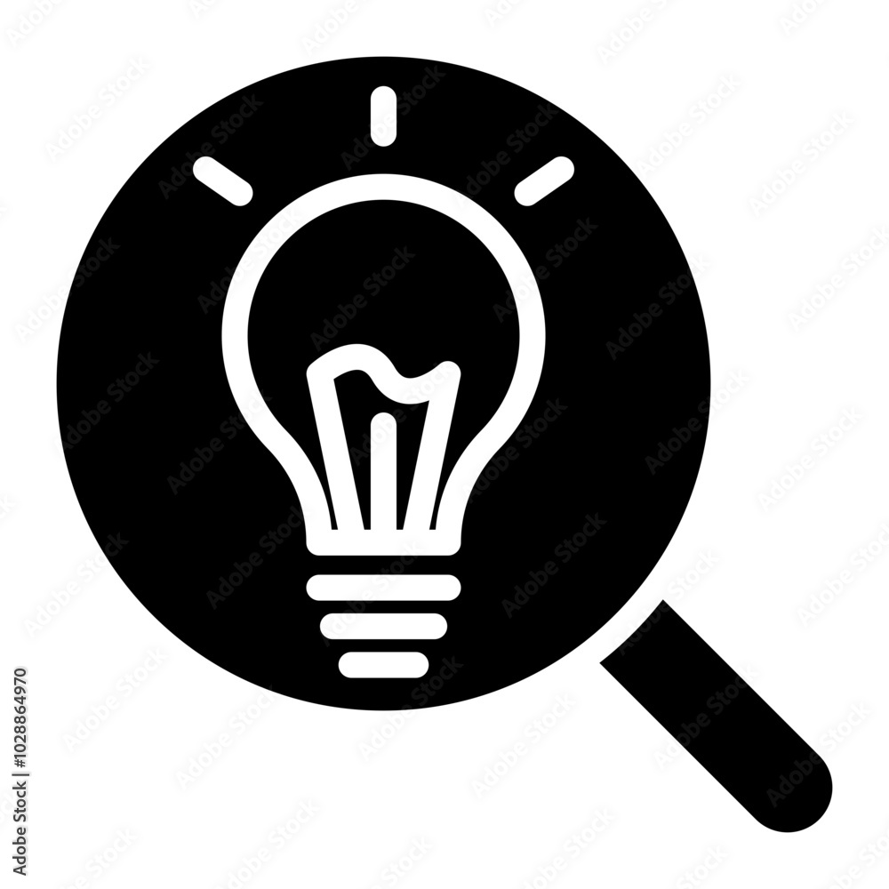 Discovery icon vector image. Can be used for Thought Leadership. Discovery icon vector image. Can be used for Thought Leadership.