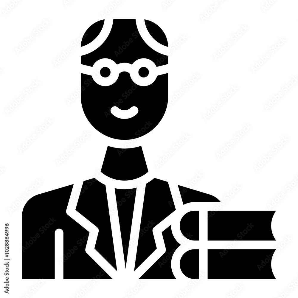 Educator icon vector image. Can be used for Thought Leadership. Educator icon vector image. Can be used for Thought Leadership.