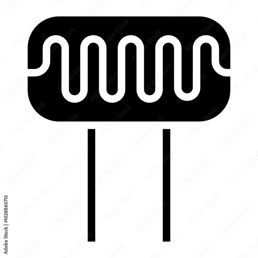 Photoresistor icon vector image. Can be used for Sensors.